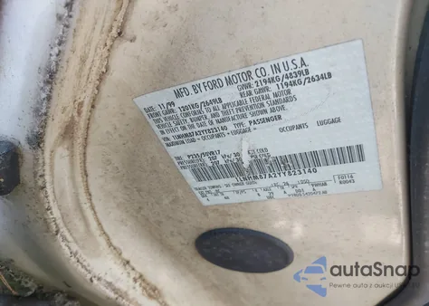 2000 Lincoln Ls from USA, damaged, VIN 1LNHM87A2YY823140